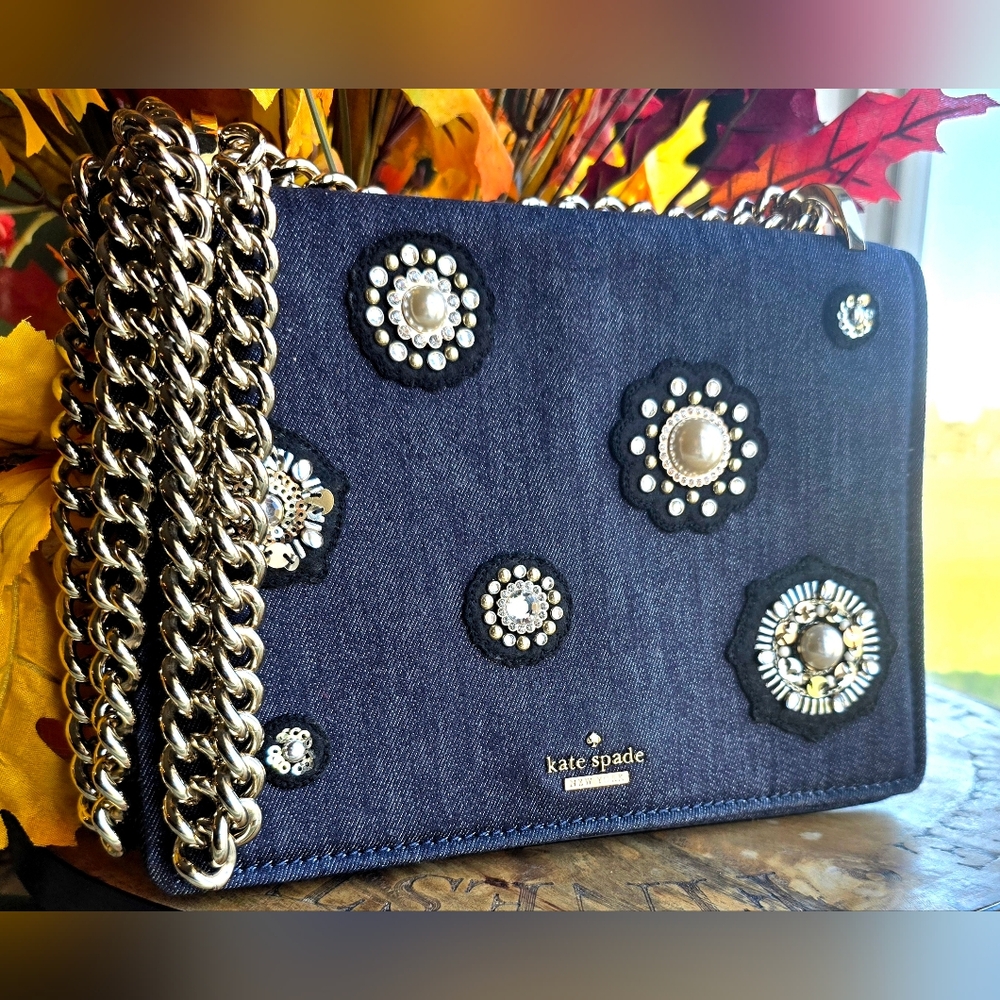 Kate Spade Cameron Street Sima Embellished Cross Body Bag NWOT - Picture 16 of 16